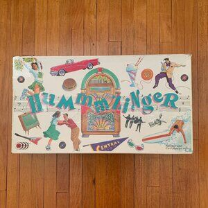 HuMmmzinger The Rock ‘n Roll Game Vintage 1989 Big Game Hunters Board Game